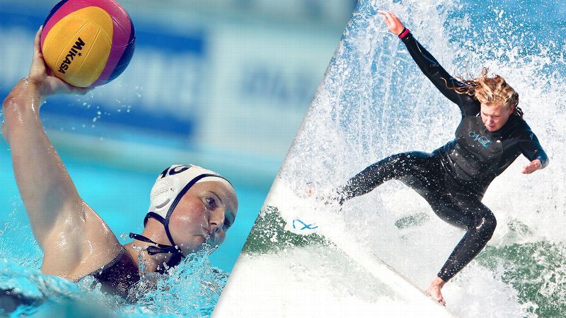 Medallista olímpica de Waterpolo que aspira entrar al Tour Mundial de Surf