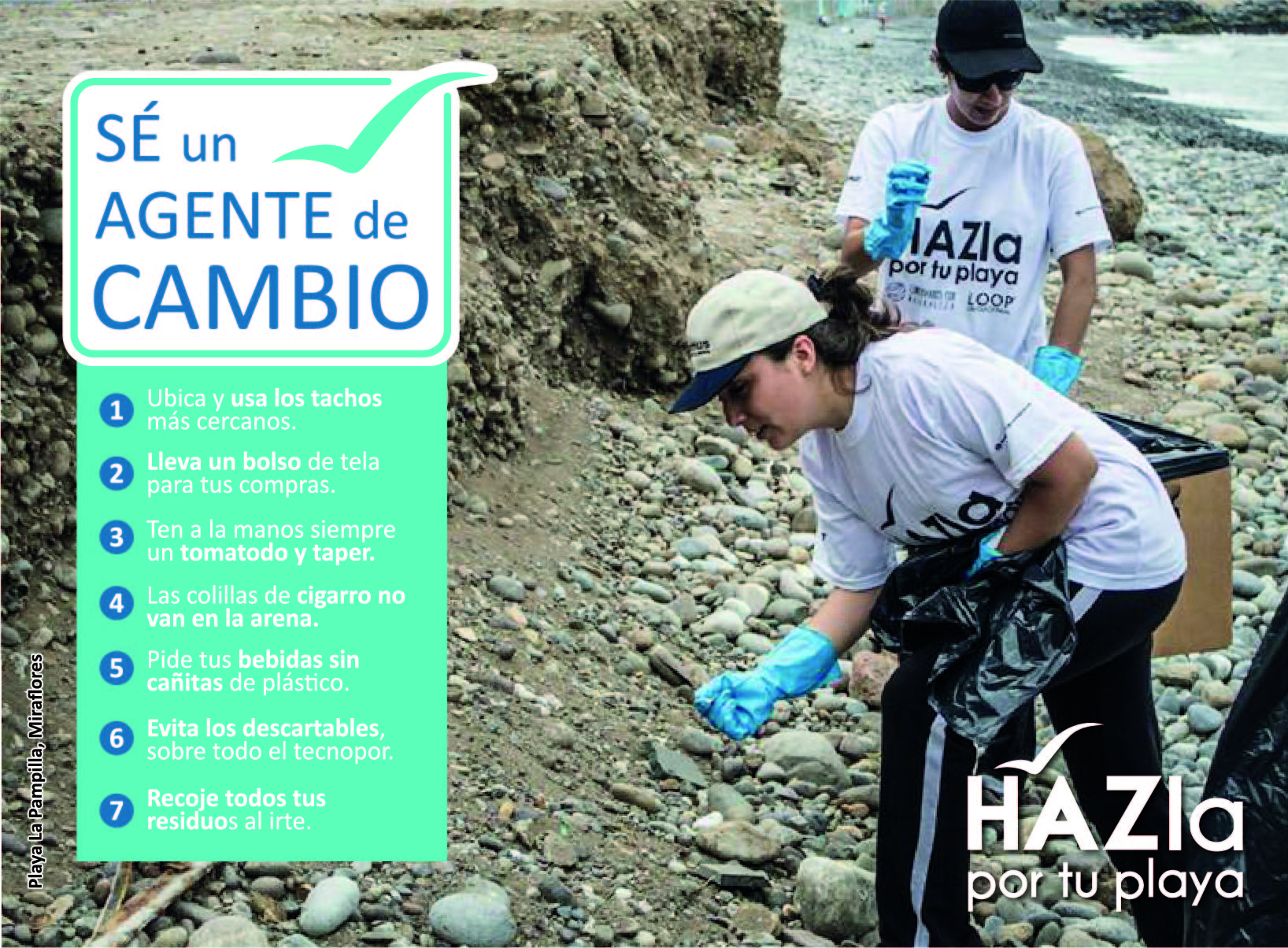 Del Perú para el mundo: HAZla por tu playa, el movimiento voluntario que deja a las playas y ríos sin plástico 