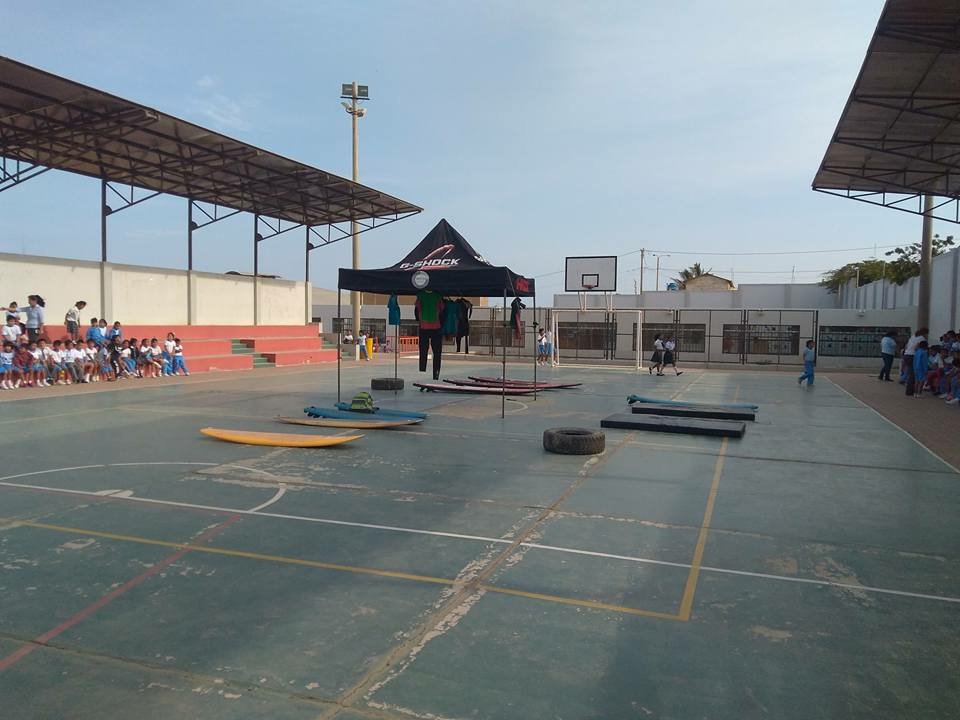 Se inaugura academia de tabla unidos por el deporte en Negritos (Piura) 
