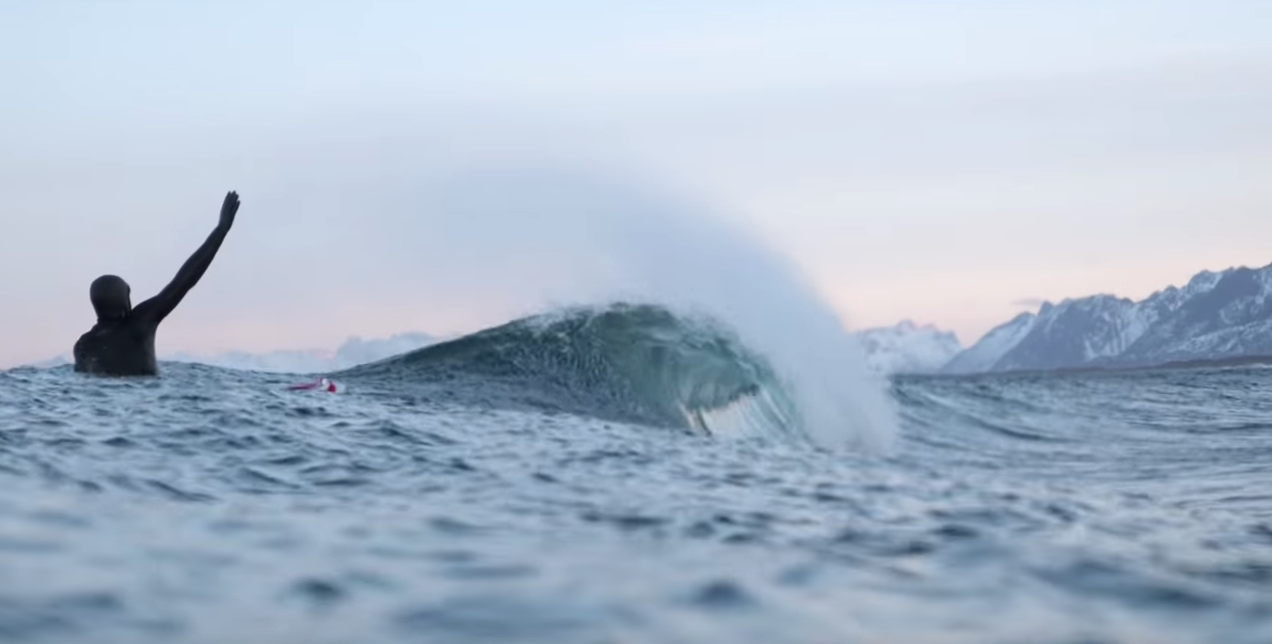 Surfing Noruega. El tesoro escondido de Lofoten