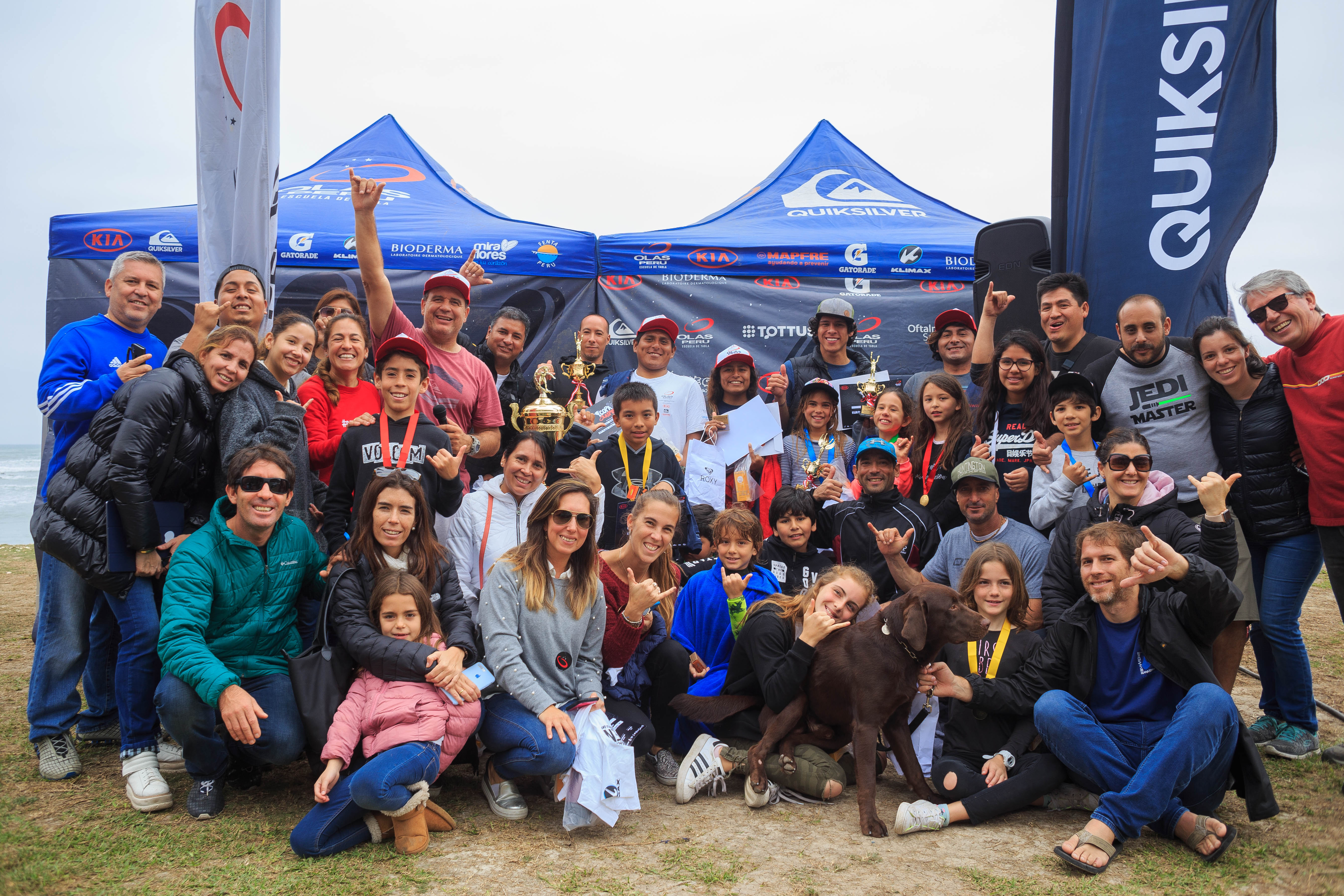 Copa Olas Per&uacute;: Resultados campeonato interno de surf 