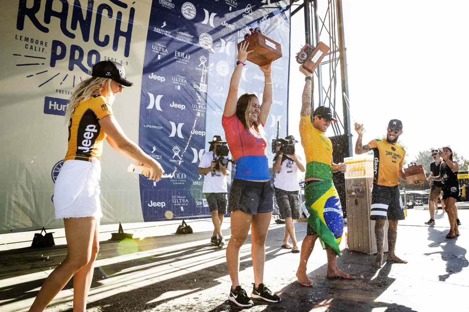 Surf Ranch Pro: Gabriel Medina y Carissa Moore hacen historia