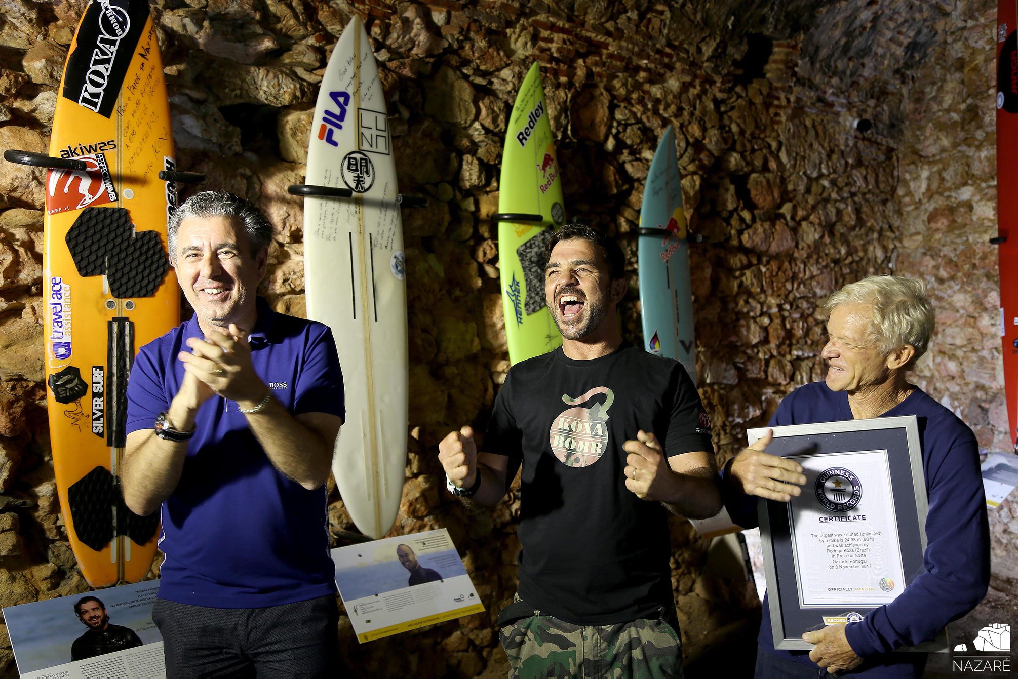 Guinness hace oficial la ola de Rodrigo Koxa 