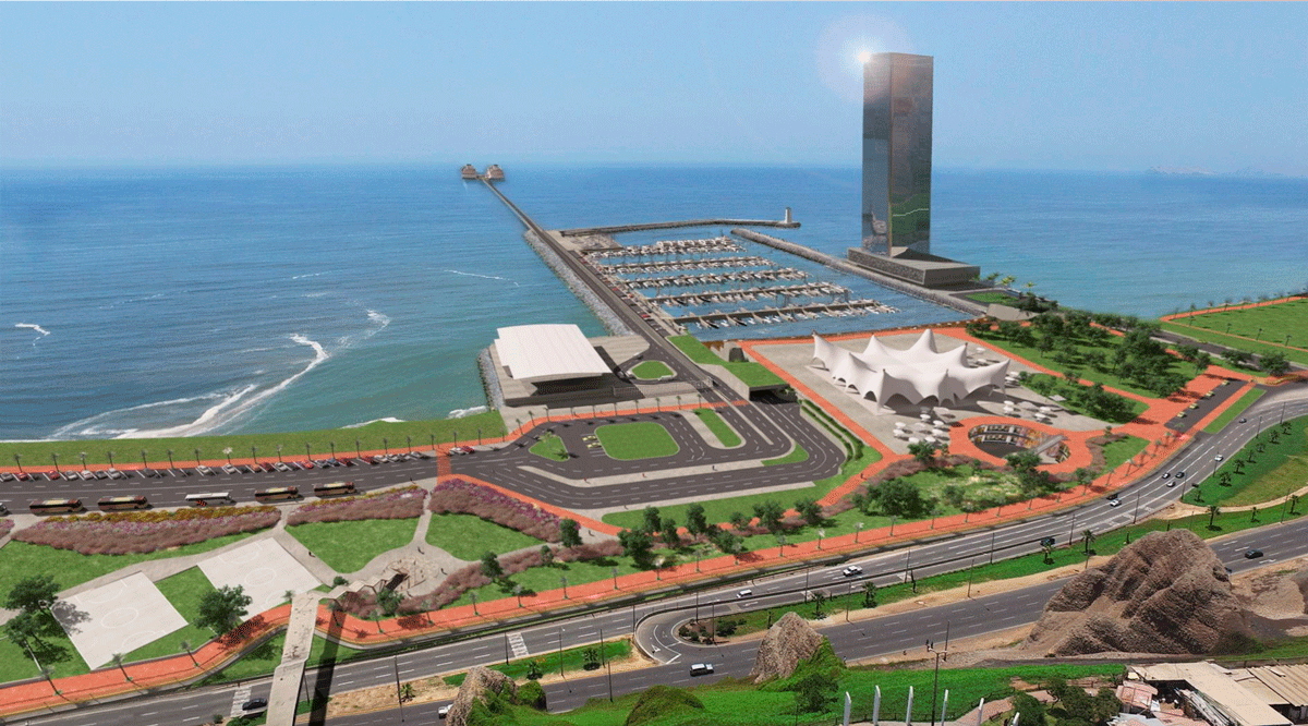 Costa Verde: As&iacute; ser&iacute;a el terminal portuario para cruceros que se quiere construir en Miraflores