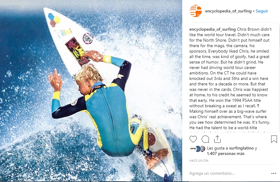 Masivo tributo en redes sociales a la recordada leyenda Chris Brown 