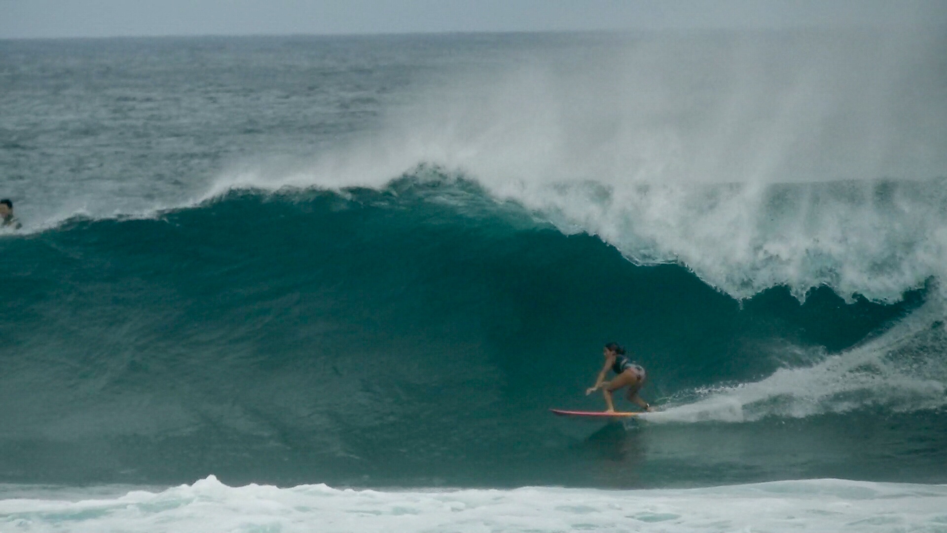 [Portada] Sol Aguirre en el &uacute;ltimo swell norte en Gal&aacute;pagos