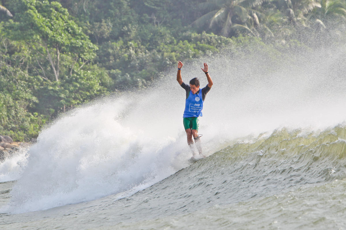 Series de Piccolo Clemente y Garrico Lecca en el Noosa Longboard Open 