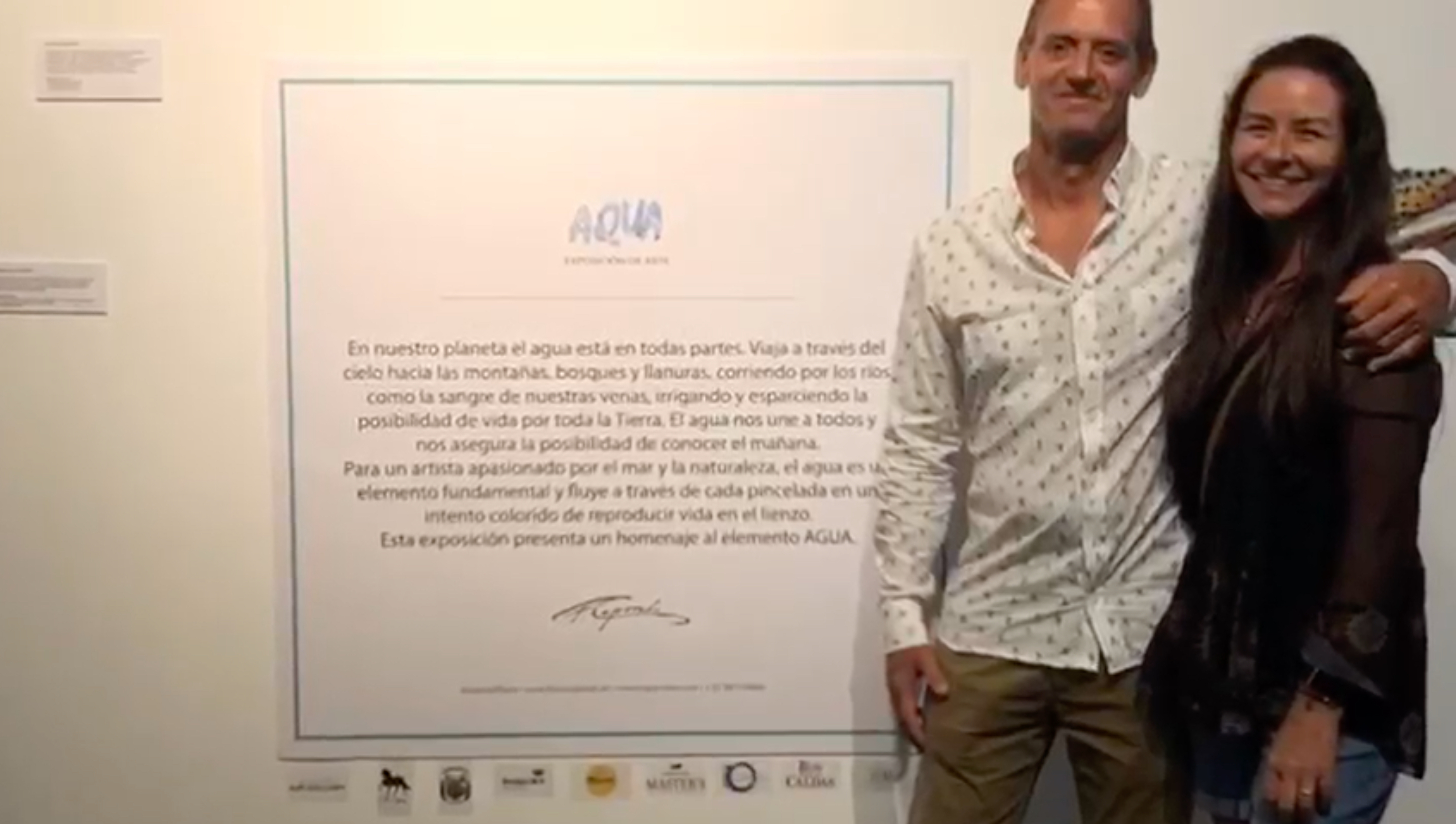 [VIDEO] As&iacute; se llev&oacute; a cabo AQUA, exposici&oacute;n de Flavio Caporali