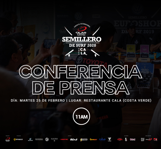 Conferencia de Prensa Semillero de Tabla 2020
