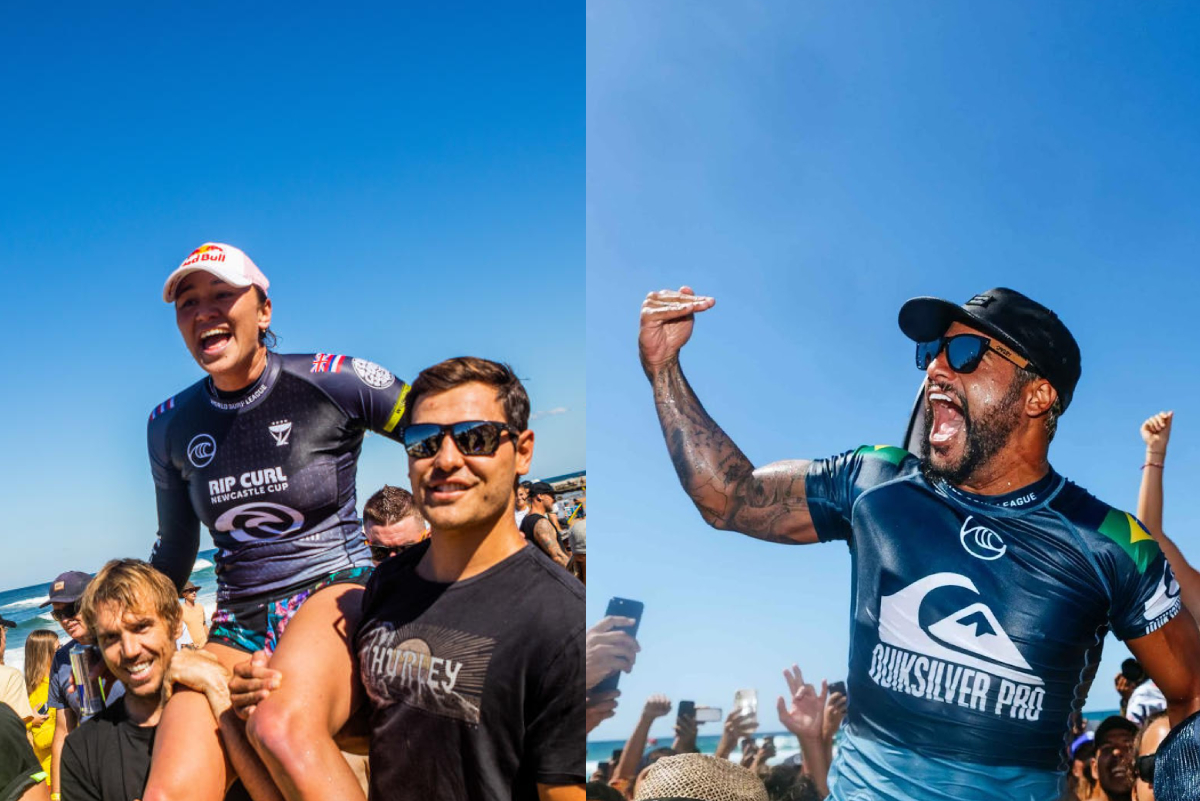 Italo Ferreira y Carissa Moore se imponen en Australia 