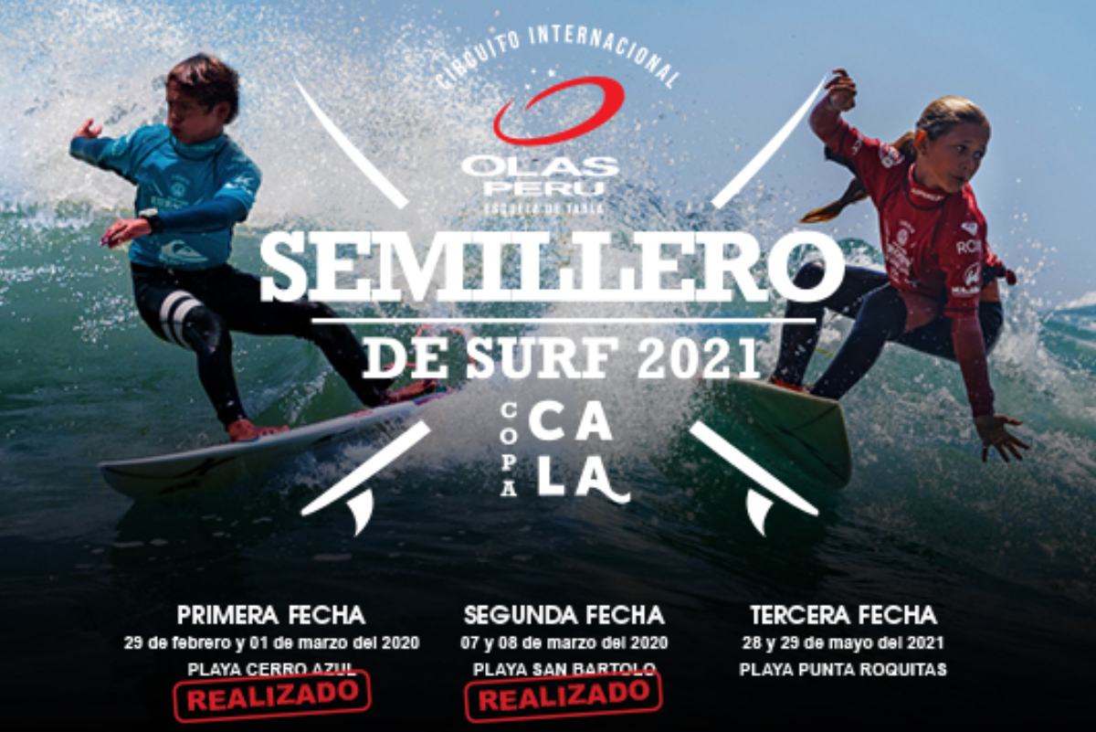 Tercera fecha campeonato Semillero de Surf Olas Per&uacute; 2021