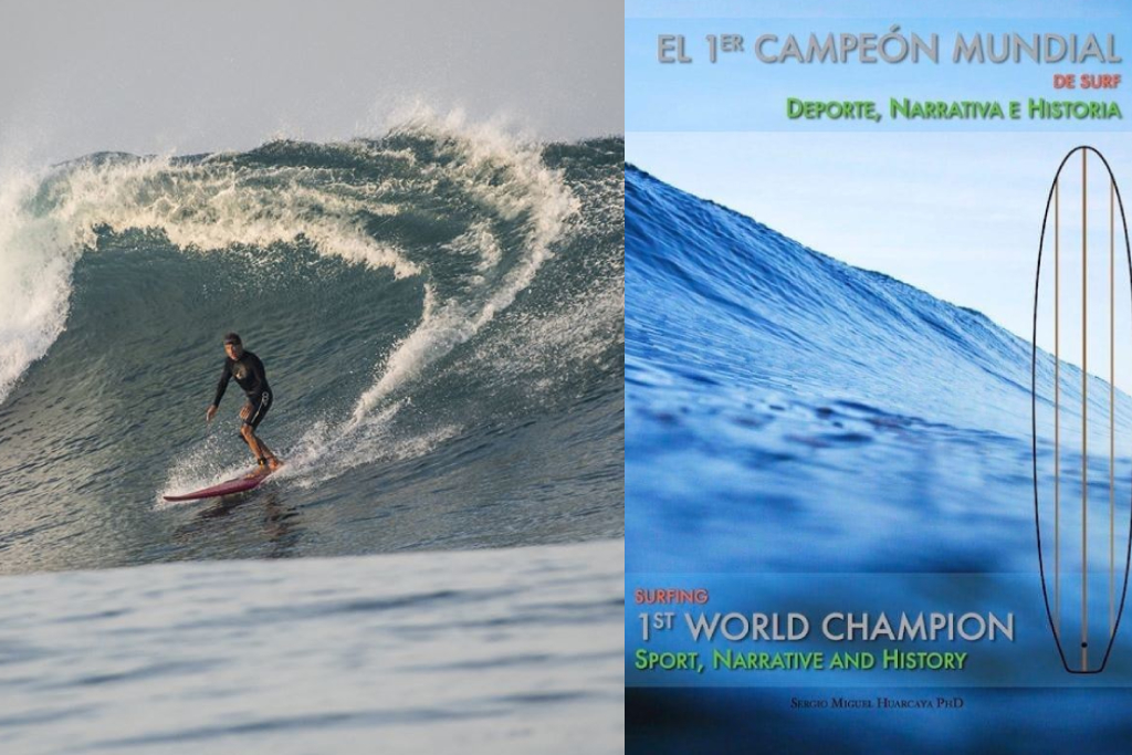 Libro "El Primer Campe&oacute;n Mundial de Surf" disponible aqu&iacute;