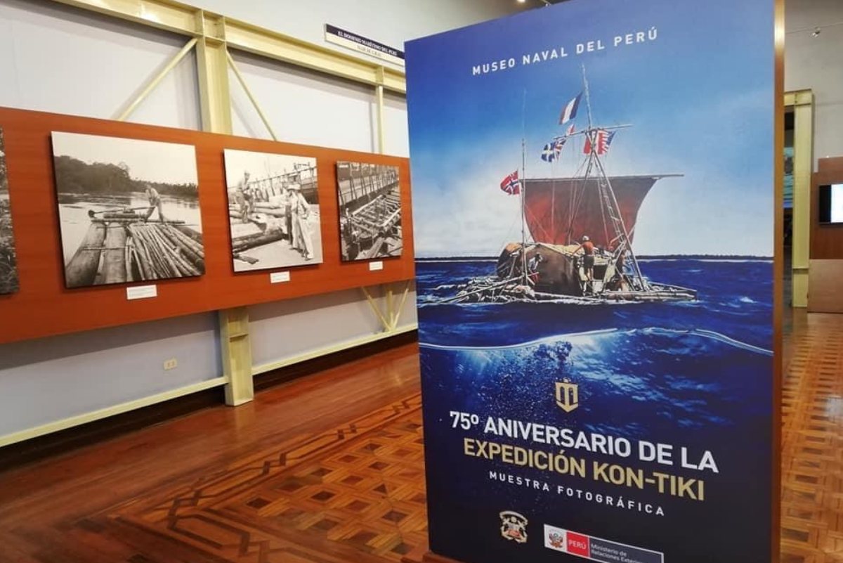 Muestra fotográfica en conmemoración a los 75 años de la expedición Kon Tiki