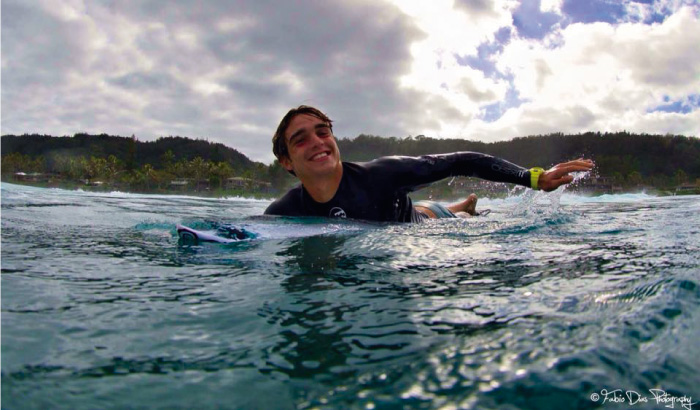 El surfista profesional que vende rifas para poder competir en el WQS