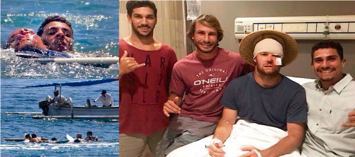 En Desert Point, filmaker salva de muerte segura a experimentado surfista australiano