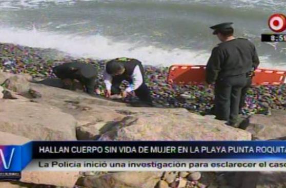 Cuerpo de mujer es hallada sin vida en Playa Punta Roquitas