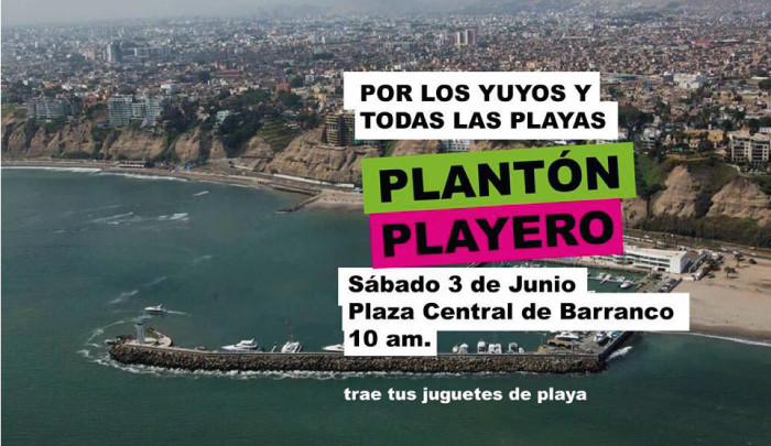 Convocan a plantón en rechazo a construcción de centro de esparcimiento en playa Los Yuyos 
