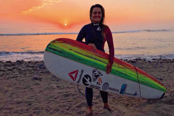 [ENTREVISTA] - Carolina Thun: &ldquo;Quiero superar retos m&aacute;s grandes con el longboard&rdquo; 