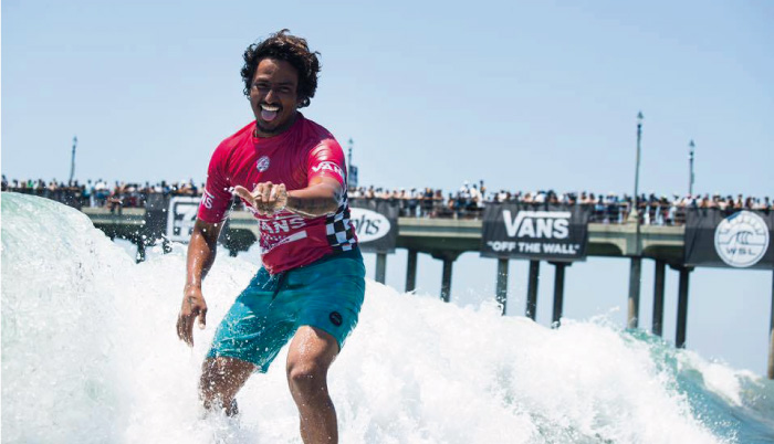 Cali Mu&ntilde;oz, de Costa Rica, tercer lugar en el US Open de Huntington Beach
