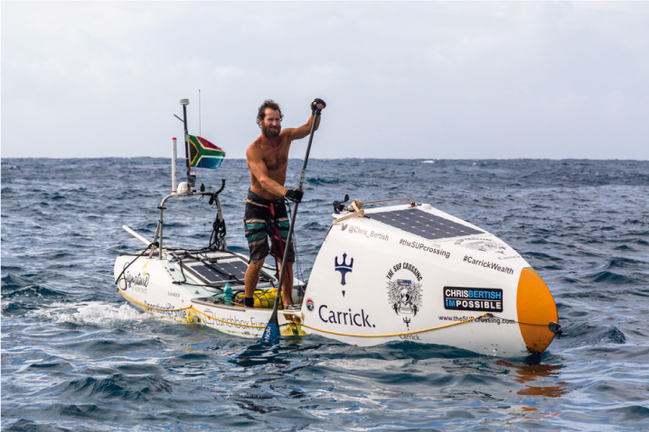 LO HIZO: Chris Bertish rompe record mundial tras cruzar el Atlántico en 93 días 
