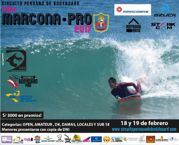 Segunda fecha del circuito de bodyboard inicia en Marcona 

