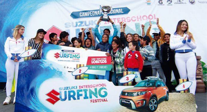 Colegio de Punta Hermosa en surf trip inolvidable al norte del Per&uacute; con &Aacute;lvaro Malpartida
