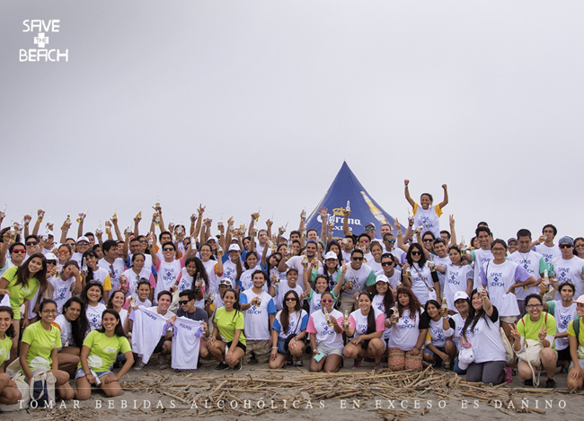 La 2da edici&oacute;n del Save The Beach en playa Mamacona recolect&oacute; m&aacute;s de 750 kilos de basura