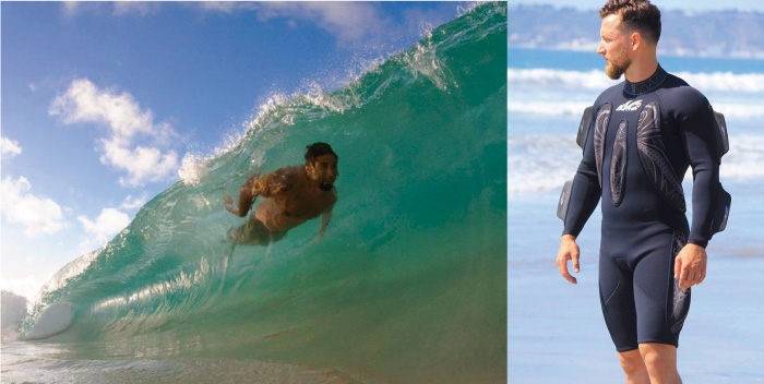 INDUSTRIA - WaveWrecker, el traje para surfear sin tabla 