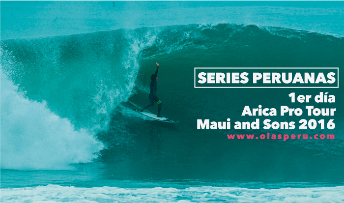 Series de los peruanos en el Maui And Sons Arica Pro Tour
