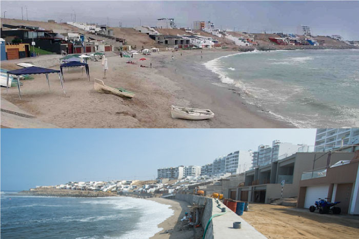 Concluye la obra del muro de protecci&oacute;n en Playa Caballeros  
