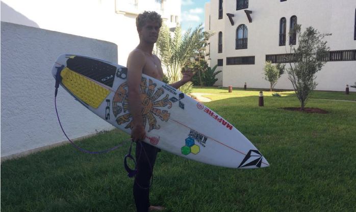 Miguel Tudela en el Billabong Pro Cascais de Portugal
