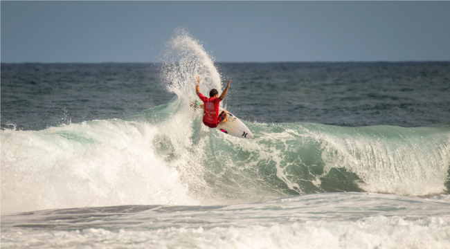 Alonso Correa en semifinales del Mundial Junior en Portugal  
