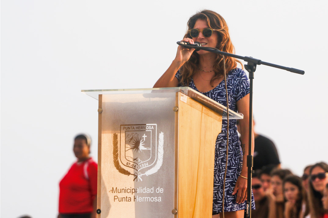 As&iacute; se inaugur&oacute; ayer la "Plaza Sof&iacute;a", en Punta Hermosa 