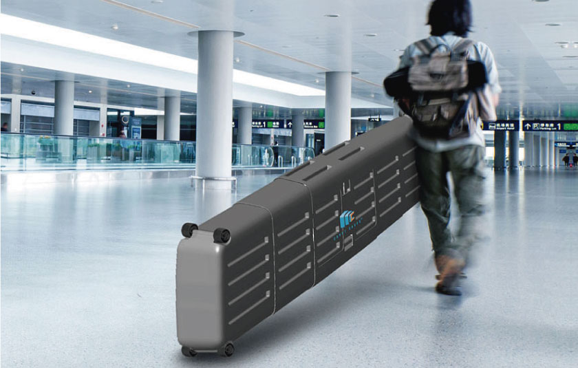&ldquo;Crypt Cases&rdquo;, la maleta que lleva y cuida tus tablas cuando viajas