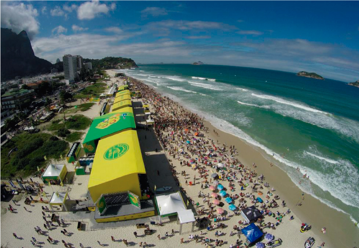 Los enfrentamientos del Oi Rio Pro que comienza en una semana en Saquarema  
